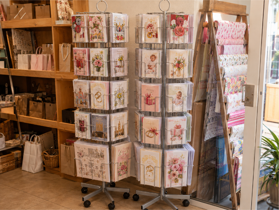 Gift corner – uređeni izlagač