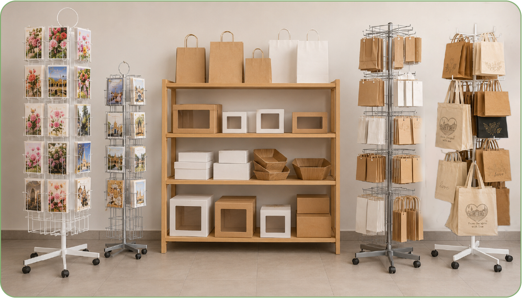 Gift corner – uređeni izlagač